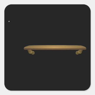 Glitch Furniture bag trophycase bottletree Square Sticker