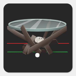 Glitch furniture sidetable rook nest side table square sticker