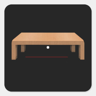 Glitch furniture table birch veneer swedish y tabl square sticker