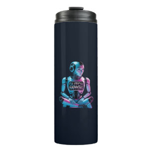 ❤️GLITCH HAPPENS! Funny Ai Chatbot Companion Memes Thermal Tumbler