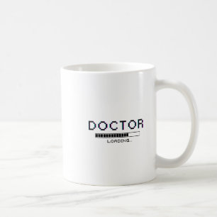 Glitch Pixel Doctor Loading Humor Coffee Mug