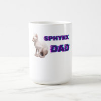 Glitch Sphynx Dad Cyberpunk Hairless Cat Lover Aes