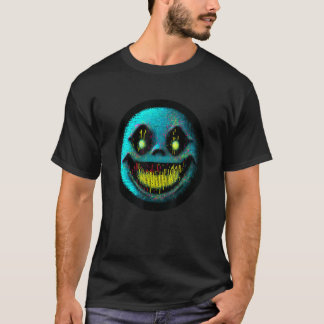 Glitchcore Digital Face - Contemporary Art - Digit T-Shirt