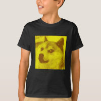 Glitched, pop art halftone design
