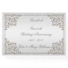 Glitter 60th Diamond Wedding Anniversary Guestbook