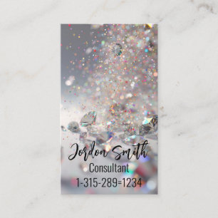 Glitter and Diamonds Business Card