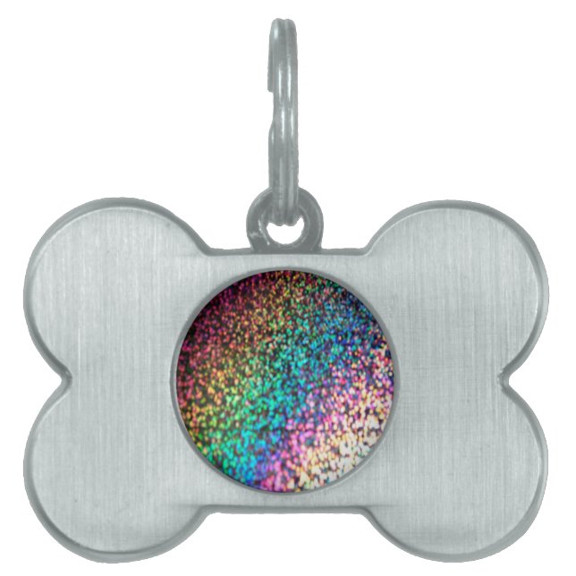 Glitter And Sparkles Pet Tag (Front)