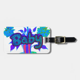 Glitter Baby Hakuna Matata gifts.png Luggage Tag