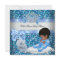 Glitter Baby Shower Boy Blue Little Prince Bunnies