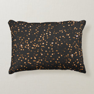 Glitter background gold texture decorative cushion
