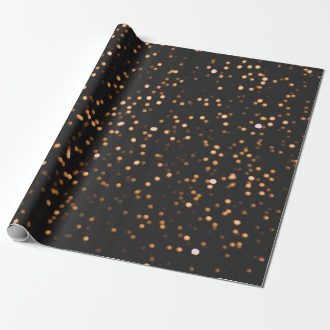 Glitter background gold texture wrapping paper (Unrolled)