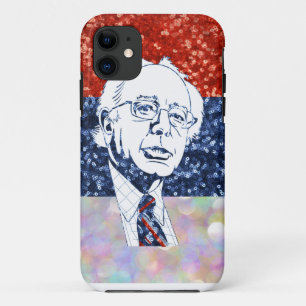 glitter bernie sanders iPhone 11 case