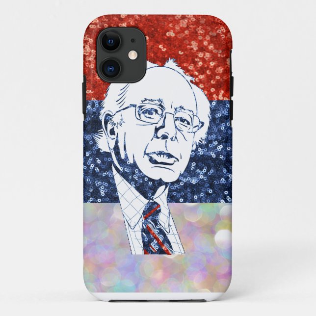 glitter bernie sanders Case-Mate iPhone case (Back)