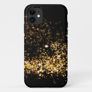 glitter black gold marble Case-Mate Tough Apple iPhone 11 Case