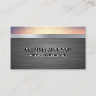 Glitter Blend Background Business Card