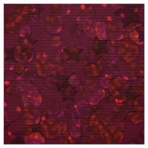 Glitter bokeh sparkle print fabric