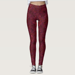 Glitter bokeh sparkle print leggings