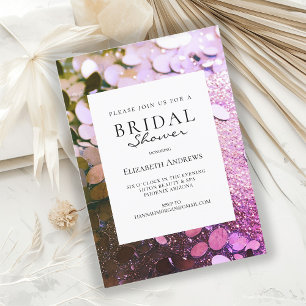 Glitter  Bridal Shower Invitation