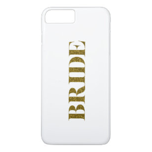 Glitter Bride Gold iPhone 8 Plus/7 Plus Case