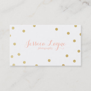 Glitter Business Cards