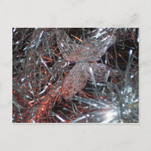 Glitter Butterfly Postcard