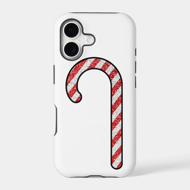 Glitter Candy Cane (Back)