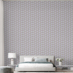Glitter Candy Cane Pattern Wallpaper
