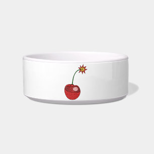 Glitter Cherry Bomb Bowl