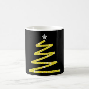 Glitter Christmas tree Coffee Mug