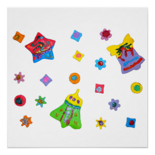 Glitter Clay Perfect Poster