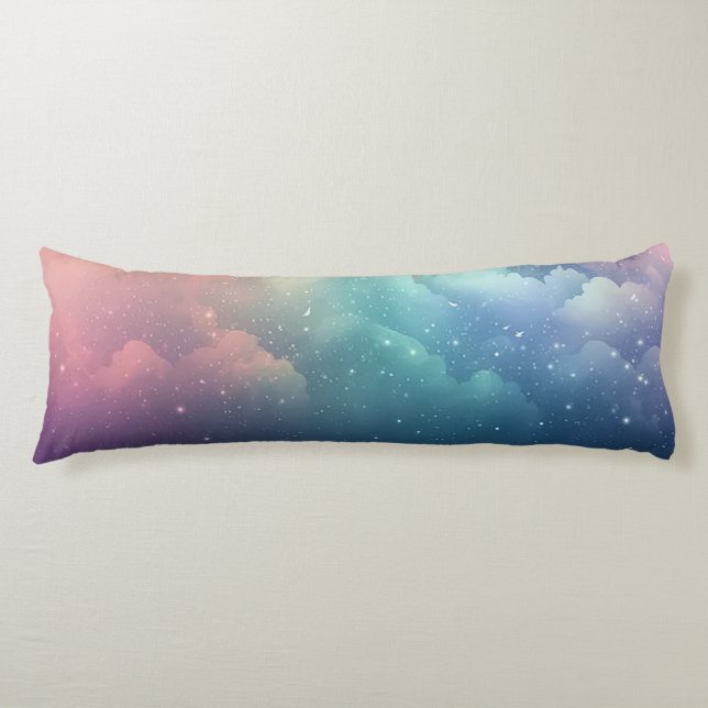 Glitter Clouds Body Cushion (Front)