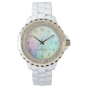 Glitter Colourful Glamourous Pretty Pattern Watch