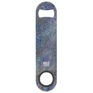 Glitter Colourful Stainless Steel Bottle Opener