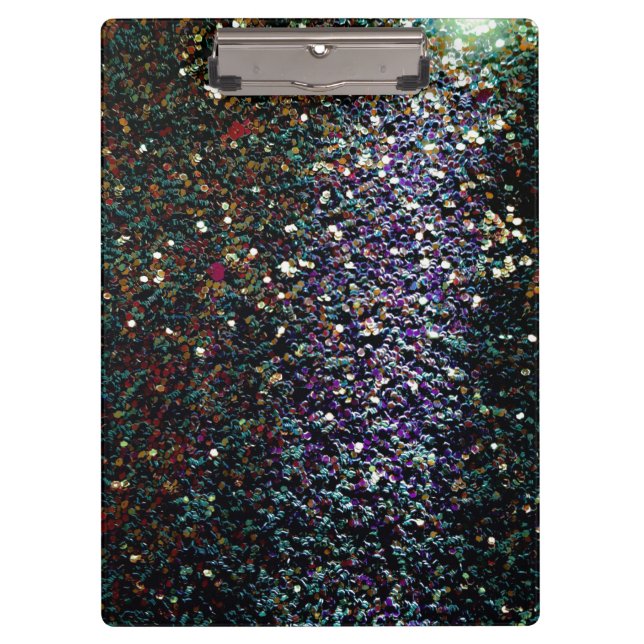 Glitter comet & stars clipboard (Front)
