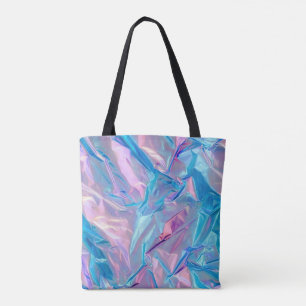 Glitter Crumpled Tote Bag