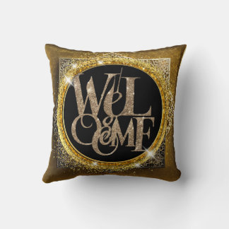 glitter cushion