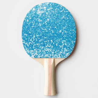 Glitter Design Ping Pong Paddle