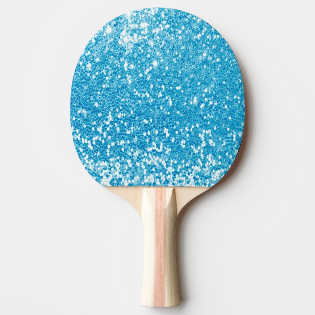 Glitter Design Ping Pong Paddle (Front)