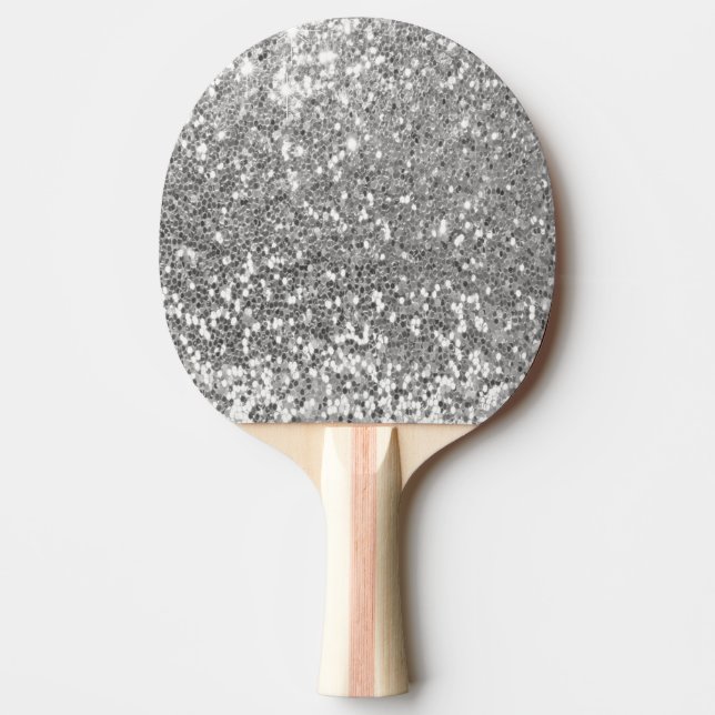 Glitter Design Ping Pong Paddle (Front)
