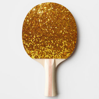 Glitter Design Ping Pong Paddle