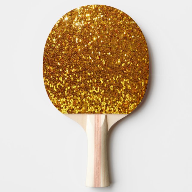 Glitter Design Ping Pong Paddle (Front)