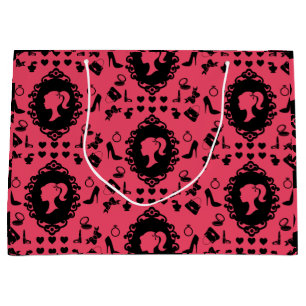 Glitter Doll Birthday Glam Fashion  Large Gift Bag