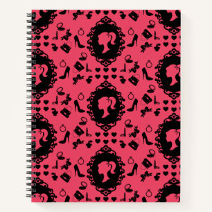 Glitter Doll Birthday Glam Fashion Notebook