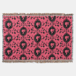 Glitter Doll Birthday Glam Fashion Throw Blanket