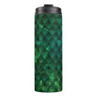 Glitter Dragon Scale Pattern