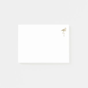 Glitter Flamingo Post-it Notes