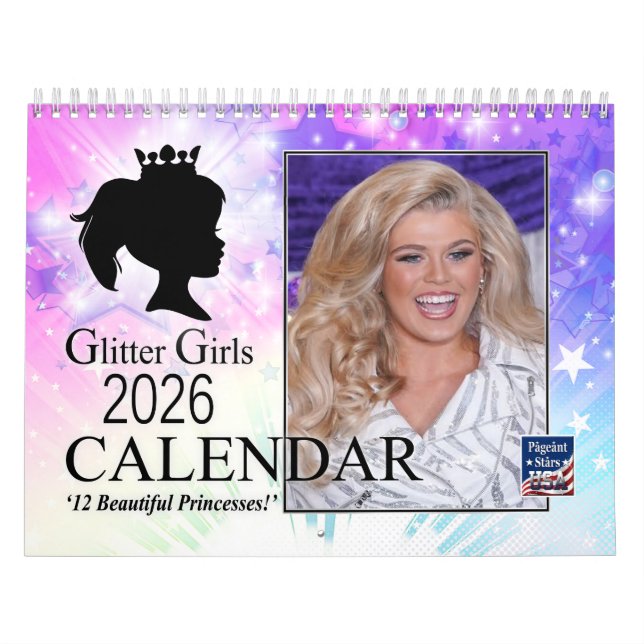 Glitter Girls 2026 Calendar (Cover)