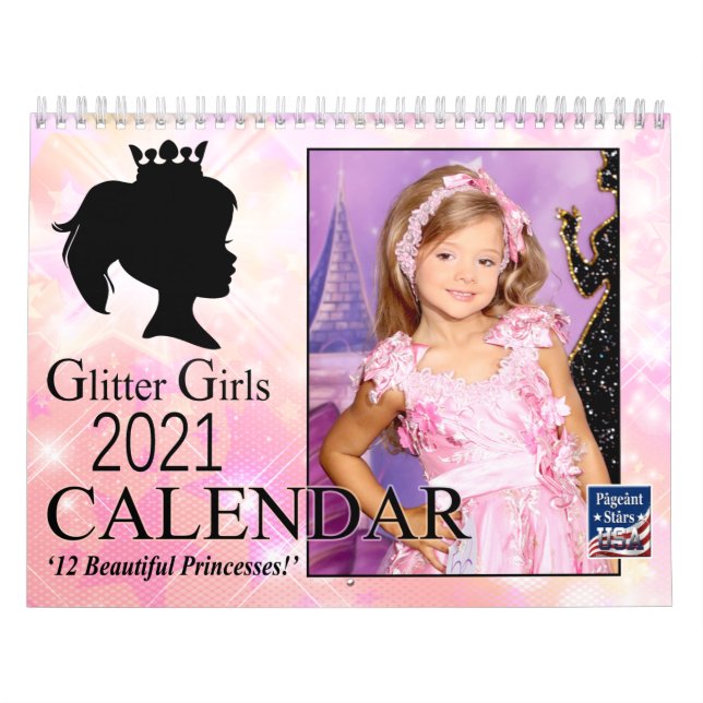 Glitter Girls Calendar 2021 (Cover)