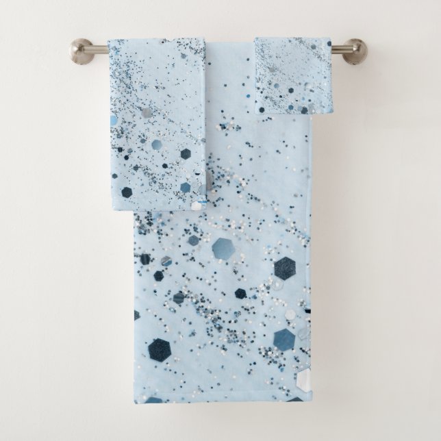 Glitter Glam 2 #art #glitter Bath Towel Set (Insitu)