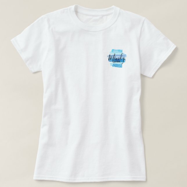 Glitter Glam T-Shirt (Design Front)